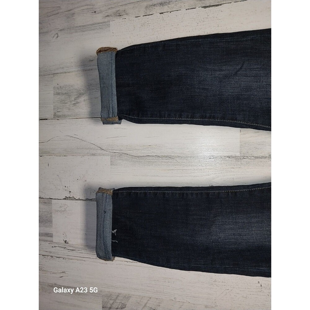 FRAME Jeans Womens 27 Blue Le Garcon Crop Boyfriend Fit Covant Wash Denim - Picture 2 of 7